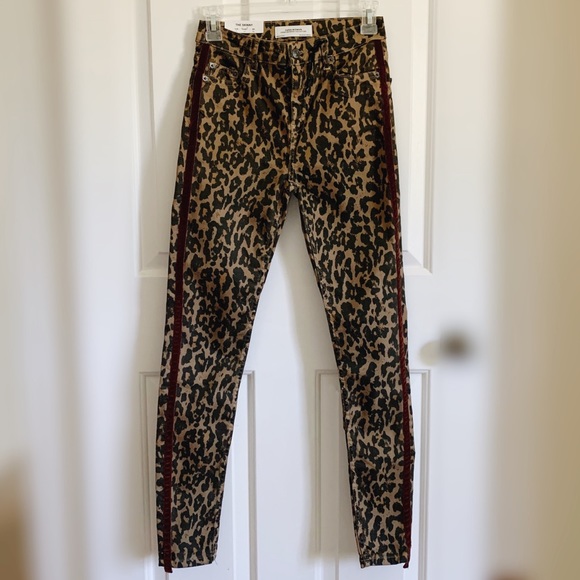 NWT Zara The Skinny Jeans Animal Print